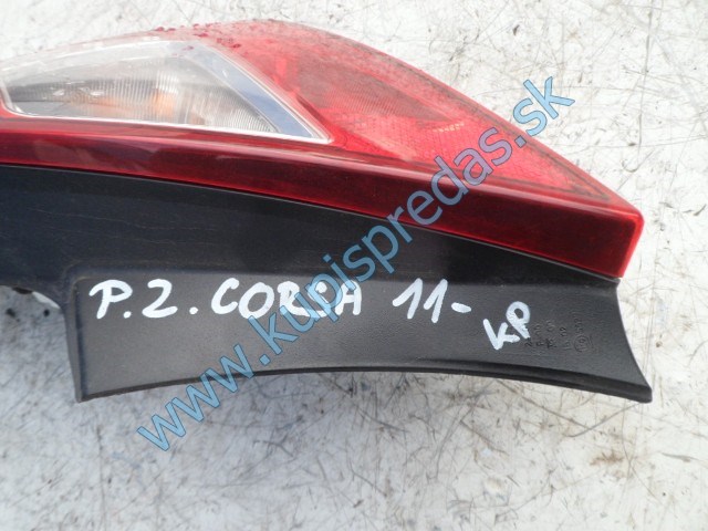 pravé zadné svetlo na opel corsu d lift, 89318821